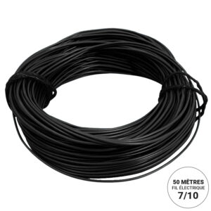50 mètres FIL ELECTRIQUE 7/10
