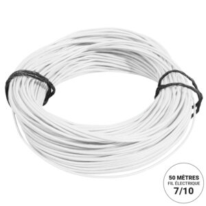 50 mètres FIL ELECTRIQUE 7/10