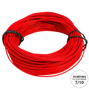50 mètres FIL ELECTRIQUE 7/10