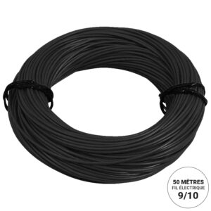 50 mètres FIL ELECTRIQUE 9/10