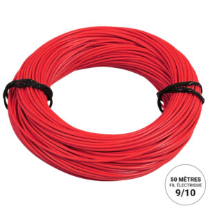 50 mètres FIL ELECTRIQUE 9/10