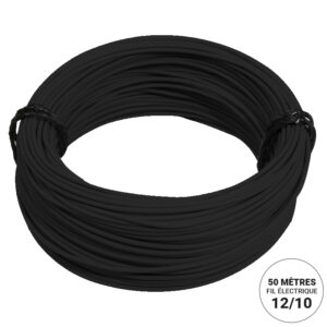 50 mètres FIL ELECTRIQUE 12/10