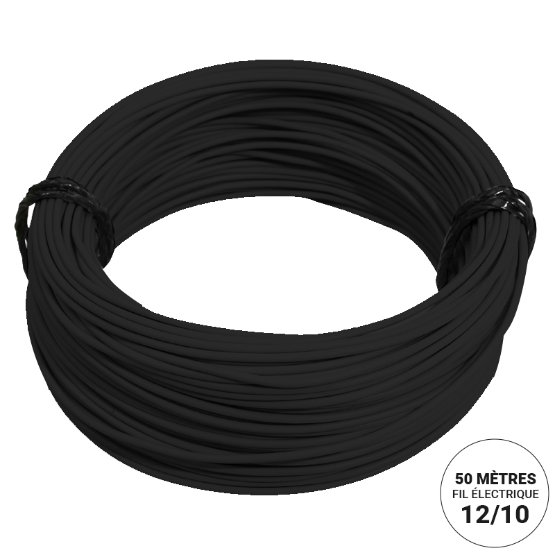 50 mètres FIL ELECTRIQUE 12/10