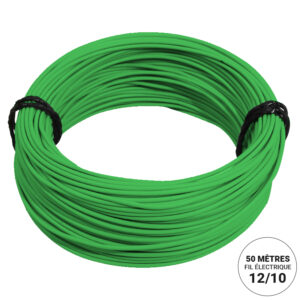 50 mètres FIL ELECTRIQUE 12/10