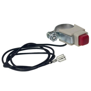 BOUTON AVERTISSEUR GRIS