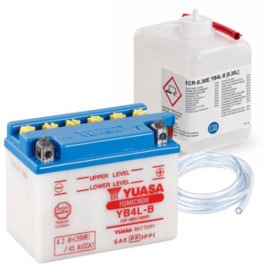 BATTERIE YUASA YB4L-B + ACIDE