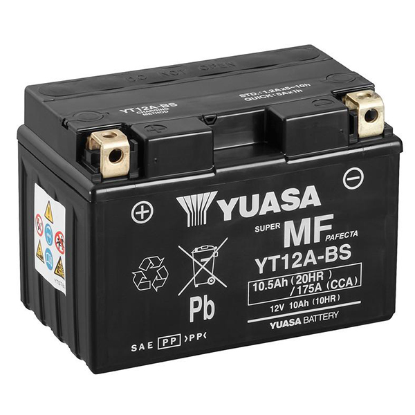 BATTERIE YUASA MF YT12A