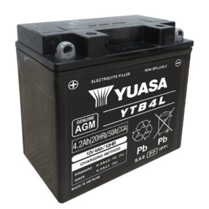 BATTERIE YUASA MF YTB4L
