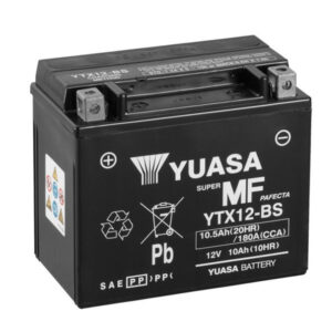 BATTERIE YUASA MF YTX12-BS