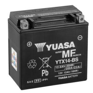 BATTERIE YUASA MF YTX14-BS