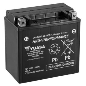 BATTERIE YUASA MF YTX14H-BS