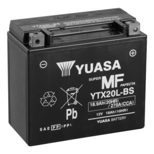 BATTERIE YUASA MF YTX20L-BS