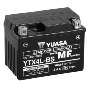 BATTERIE YUASA MF YTX4L-BS
