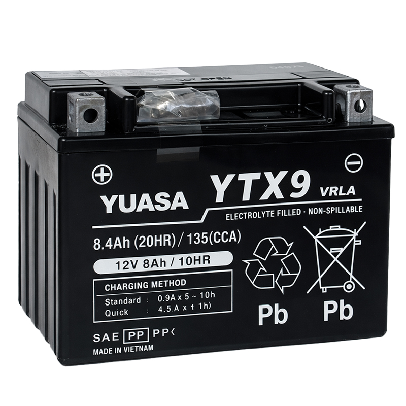 BATTERIE YUASA VRLA YTX9