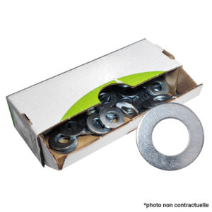 BOITE 50 RONDELLES PLATE