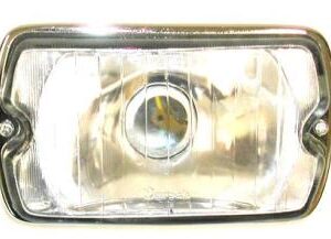 PHARE RECTANGULAIRE CHROME