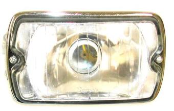 PHARE RECTANGULAIRE CHROME