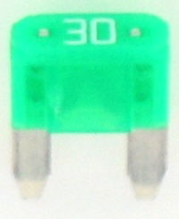 MINI FUSIBLE PLAT 30A (X10)