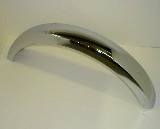 GARDE BOUE AVANT CHROME