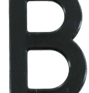 CARACTERE B NOIR 45mm (X10)