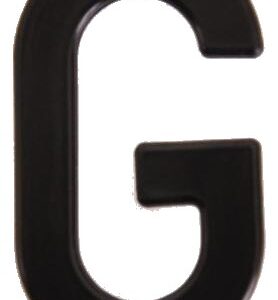 CARACTERE G NOIR 45mm (X10)