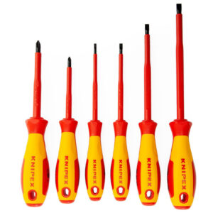 JEU DE 6 TOURNEVIS KNIPEX