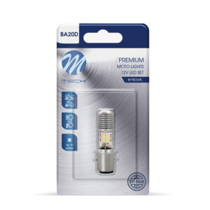 AMPOULE 12V LED BA20D WHITE