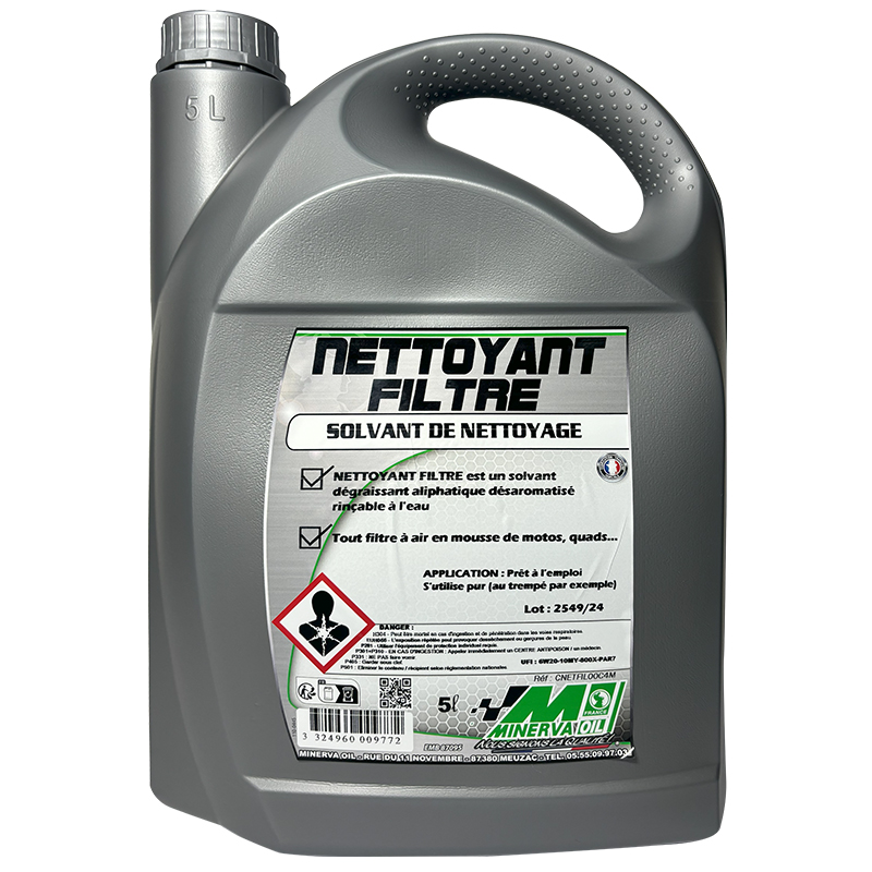 Nettoyant filtre à air moto 5 litres
