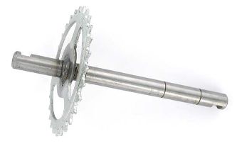 AXE DE PEDALIER PLATEAU SOUDE