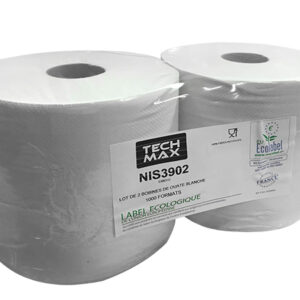 LOT de 2 BOBINES OUATE BLANC