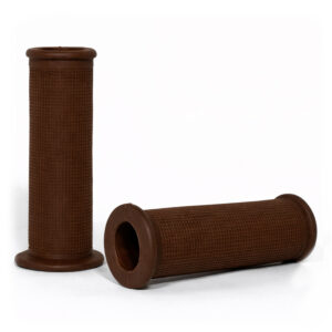 PAIRE DE POIGNEES MARRON