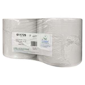 LOT de 2 BOBINES OUATE BLANCHE