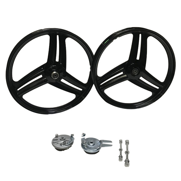 PAIRE DE JANTES COMPLETE 17"