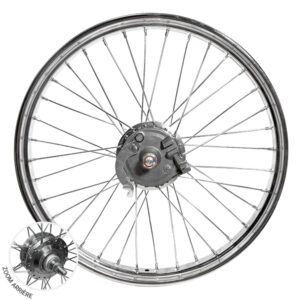 ROUE AVANT 1.5X17" A RAYON