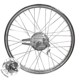 ROUE ARRIERE 1.5X17" A RAYON