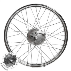 ROUE AVANT 1.5X17" A RAYON