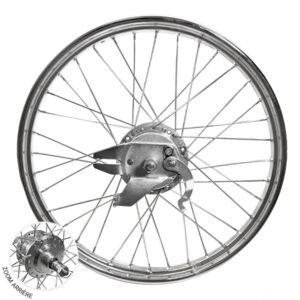 ROUE ARRIERE 1.5X17" A RAYON