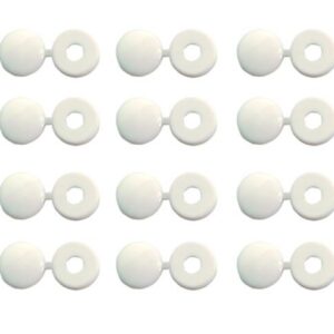 BOITE DE 250 CACHE RIVET BLANC