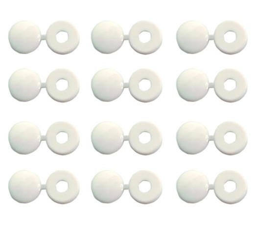 BOITE DE 250 CACHE RIVET BLANC