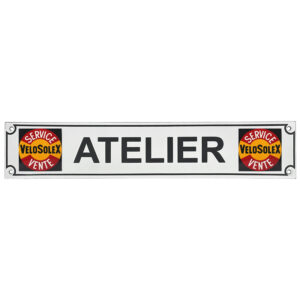 PLAQUE EMAILLEE BOMBEE