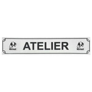 PLAQUE EMAILLEE BOMBEE