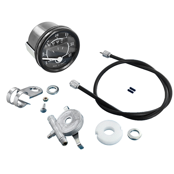 COMPTEUR ROND D48mm 60KM/H
