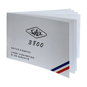 LIVRET D'ENTRETIEN SOLEX
