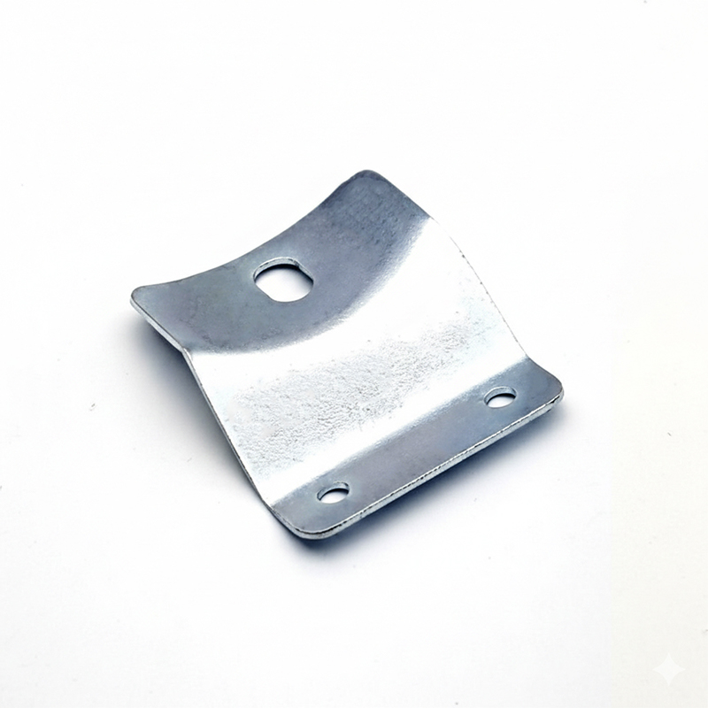 PATTE FIXE PLAQUE COURBE