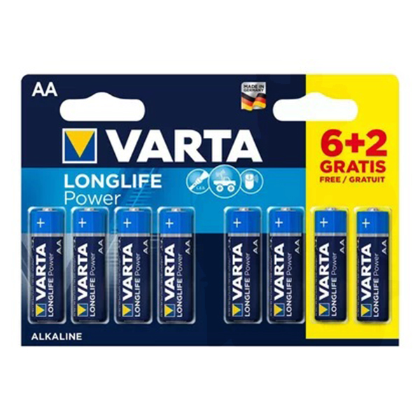 BLISTER 6 PILES (+2 GRATUITES)