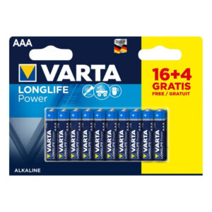 BLISTER 16 PILES + 4 GRATUITES