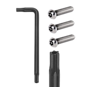KIT 3 VIS + CLE INVIOLABLE