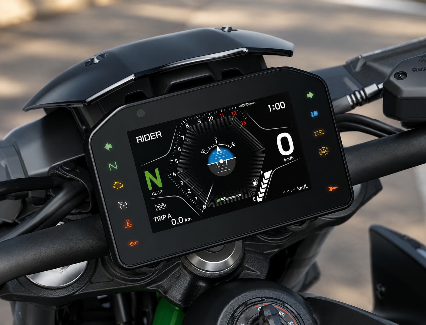 Tableau de bord TFT 5 pouces Kawasaki Z900 2025