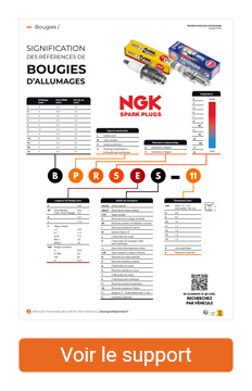 Catalogue bougies NGK
