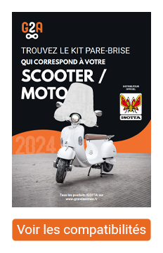 Catalogue pare brise scooter